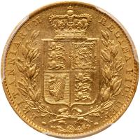 Great Britain. Sovereign,1852 PCGS AU53 - 2