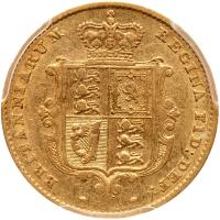 Great Britain. Â½ Sovereign,1852 PCGS AU50 - 2