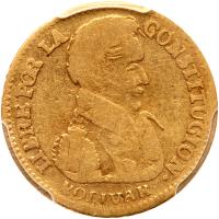 Bolivia. Scudo,1838-LM (Potosi) PCGS F15