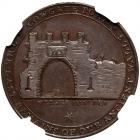 Scotland - Angusshire. Halfpenny, 1797 NGC MS63 BR - 2