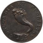 Scotland - Inverness. Halfpenny, 1793 VF