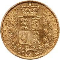 Great Britain. Sovereign, 1850 PCGS AU53 - 2