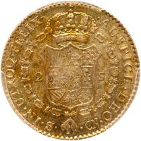 Spain. 2 Escudos, 1809-CN (Seville) PCGS AU50 - 2