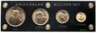 South Africa. Krugerrand Bullion Type Set: 1/10, 1/4, 1/2 and 1 Ounce, 1980-1983