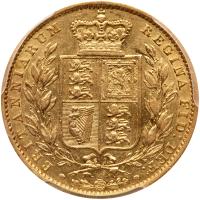 Great Britain. Sovereign,1852 PCGS AU53 - 2