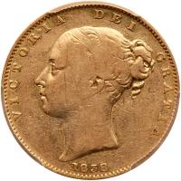 Great Britain. Sovereign,1838 PCGS VF35