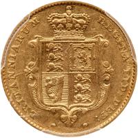 Great Britain. Â½ Sovereign,1842 PCGS EF45 - 2