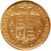 Great Britain. Â½ Sovereign, 1849 PCGS AU50 - 2