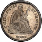 1860 Liberty Seated H10C PCGS Proof 63