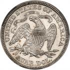 1873 Liberty Seated 25C. Arrows PCGS Proof 62 - 2