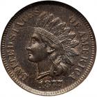 1877 Indian Head 1C NGC AU58 BR