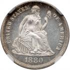 1880 Liberty Seated 10C NGC MS67*