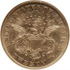 1874-CC $20 Liberty NGC AU55 - 2