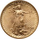 1910-D $20 St. Gaudens NGC MS64