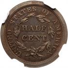 1847 Second Restrike Breen 1-C R6- NGC graded PF65 Brown - 2