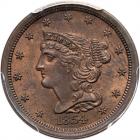 1854 C-1 R1+ PCGS graded MS64 Red & Brown