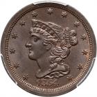 1854 C-1 R1+ PCGS graded MS66 Brown