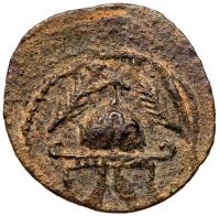 Judaea, Herodian Kingdom. Herod I. Ã 8 Prutot (7.10 g), 40 BCE-4 CE EF