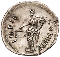 Roman Empire. Nerva. Silver Denarius (3.17 g), AD 96-98 - 2