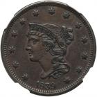 1839 N-8 R1 Head of 1840 NGC graded AU55