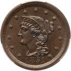 1851 N-30 R2 PCGS graded MS64 Brown, CAC Approved