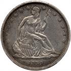 1839 Liberty Seated 50C. Drapery PCGS EF40