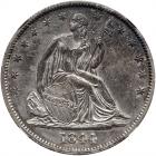 1844 Liberty Seated 50C