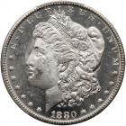 1880-CC Morgan $1. Rev of 1879 PCGS MS63