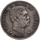 1883 Hawaiian Ten Cents PCGS EF40