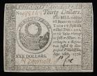 Continental Currency September 26, 1778 $30 VF - 2