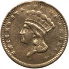 1877 $1 Gold Indian