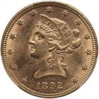 1892 $10 Liberty PCGS MS62