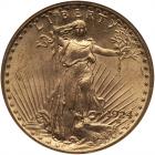 1924 $20 St. Gaudens NGC MS64