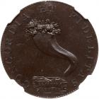 Scotland - Inverness. Halfpenny, 1794 NGC MS63 BR