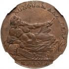 Scotland - Lanarkshire. Halfpenny, 1791 NGC MS64 BR