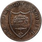 Scotland - Lanarkshire. Halfpenny, 1795 Almost Unc to Unc. - 2