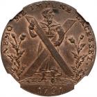 Scotland - Lothian. Halfpenny, 1791 NGC MS63 RB