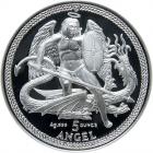 Worldwide. Trio of 5 ounce silver coins
