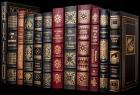 Collection of 12 Near Mint Easton Press Editions; Borges, Dostoevsky, Kafka, Rousseau, Machiavelli, Conrad, Marques, Orwell