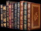 Group of 10 Near Mint Editions Published by Easton Press, Including Defoe, Verne, Hardy, Dickens, James, Doyle, Scott