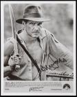 Harrison Ford: Highly Prized Signed Photo as Indiana Jones from "THE TEMPLE OF DOOM" COA by JSA