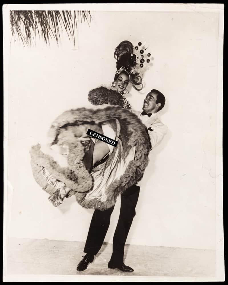 Carmen Miranda Cesar Romero Scandalous Vintage Original Photo That Caused A Shockwave In 4915