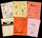 Superb Collection of Cast Signed Scripts: Frasier, Murphy Brown, Married With Children, Mad About You & Michael Landon "House on