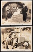 Two Extraordinarily Rare Original Film Stills: 1927 Silent Boris Karloff Film "THE LOVE MART" and WC Fields "YOU CAN'T CHEAT AN