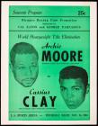 Rare Original 1962 Souvenir Program: Archie Moore VS Cassius Clay, LA Sports Arena