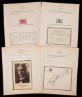 Large Collection of Signatures by Presidents, Heads of State, and Statesmen From Cuba, Mexico, and Central America