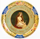 Coca-Cola: "Topless Girl" Antique Serving Tray by the Western Coca-Cola Bottling Co. in Chicago, Illinois