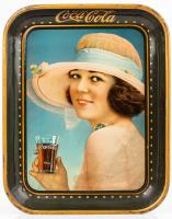 Coca-Cola "Summer Girl" Antique Rectangular Serving Tray ca. 1921