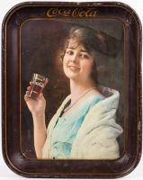 Coca-Cola "The Flapper" Antique Rectangular Serving Tray ca. 1923