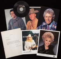 Country and Western Artists -- Over 20 Signed Items, Mostly 8 x 10" Photos
